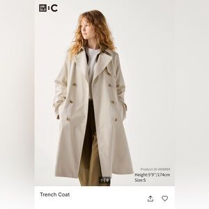 Uniqlo Trench Coat